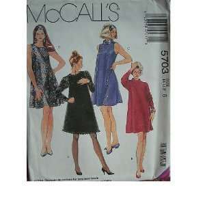  MISSES EVENING DRESSES AND HEADBAND SIZE 6 MCCALLS PATTERN 