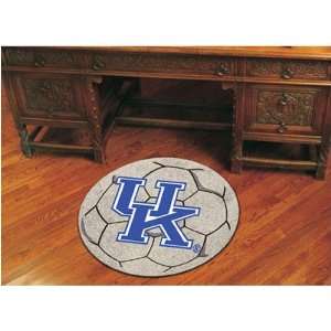  Kentucky Wildcats NCAA Soccer Ball Round Floor Mat (29 