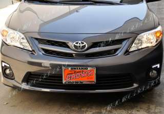   TOYOTA COROLLA LED DRL FRONT DRIVING FOG LIGHTS CLEAR *NEW*  