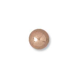  Real Copper Uniform Round Beads 6 mm (25)