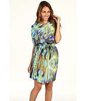 Jessica Simpson   Asymmetrical One Sleeve Belted Dress