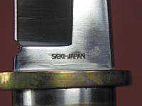   Japanese SHUGOTO AL MAR PreProduction Fighting Knife & Sheath  