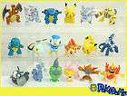 Pokemon Figure Set 3 Buildable Collection Piplup Starly