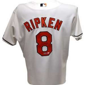  Cal Ripken Jr. Autographed White Authentic Orioles Jersey 
