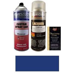   Oz. Laser Blue Metallic Spray Can Paint Kit for 2011 Mini Cooper (A59