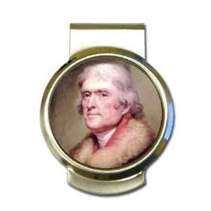  President Thomas Jefferson money clip