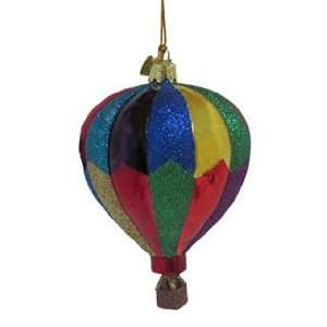  Hot Air Balloon   Colorful Christmas Ornament