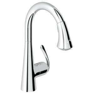  Grohe 32298000 LadyLux3 Starlight Chrome Kitchen Faucet 
