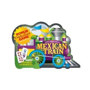    Mexican Train Deluxe Number Domino Set by Puremco Toys & Games