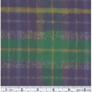  45 Wide Heavyweight Flannel Plaid Rustic Cabin Fabric By 