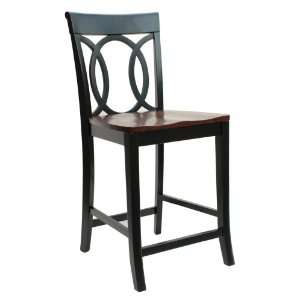  Powell Company Olympic Oval Back Counter Stool, 24 Seat 