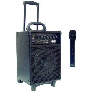  Technical Pro WASP1000 10 Battery Powered PA System Dual 