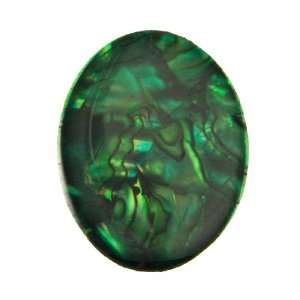  40x30mm Green Abalone Oval Cabochon   Pack of 1 Arts 