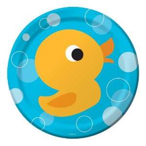   Converting Lil Quack Round Dessert Plates, 8 Count Toys & Games