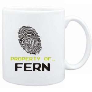    Property of _ Fern   Fingerprint  Female Names