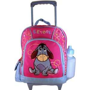  Eeyore Medium Size Rolling Backpack Toys & Games