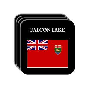  Manitoba   FALCON LAKE Set of 4 Mini Mousepad Coasters 