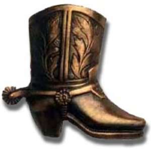 Buck Snort Hardware Cowboy Boot, Pewter 