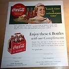 pre 1940 coca cola soda free 6 pack coupon lunch