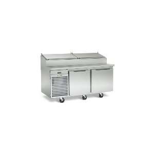  Traulsen TS072HT 220   72 in Reach In Refrigerated Prep Table 