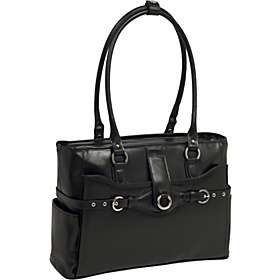 Series Willow Springs Leather Ladies Briefcase Black