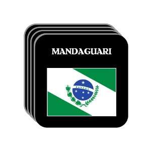  Parana   MANDAGUARI Set of 4 Mini Mousepad Coasters 