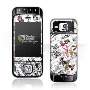   Skins for Nokia N85   Aiko   Scarabocchi Design Folie Electronics