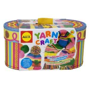  Alex Yarn Craft Kit in Carry Basket Toys & Games