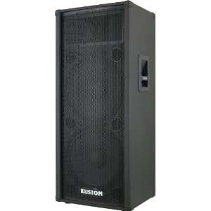   Kustom KPC215H 2x15 PA Speaker Cabinet with Horn Musical Instruments