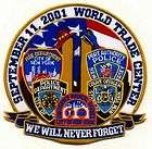 NEW 9/11 NYC WORLD TRADE CENTER DECAL STICKER POLICE FIRE EMS ( 6 X 