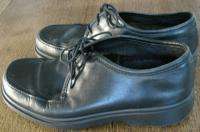 Ecco Black Leather Oxford Shoes Size EU 42 US 9  
