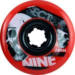  SECTOR 9 RACE 82a 73mm RED (Set Of 4)