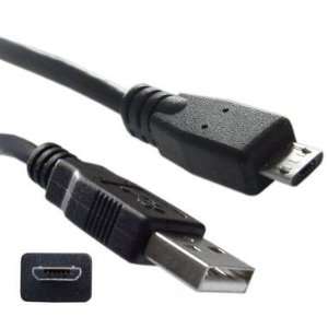  USB Type A Male / Micro B Male Cable, 2.0 Version, Black 
