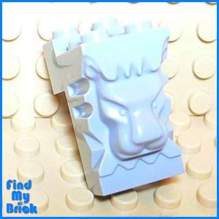 T931 Lego Lion Head Cutout   LB Gray   4709 10190 NEW  