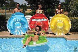 Pool Master Water Pop Circular Lounge Float GREEN 085334856486  