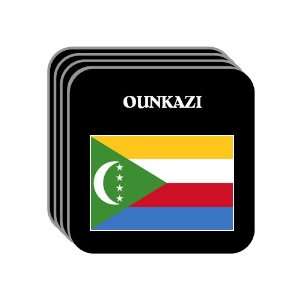  Comoros   OUNKAZI Set of 4 Mini Mousepad Coasters 