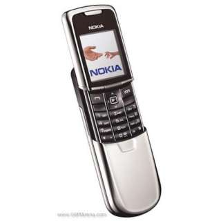 NEW NOKIA 8800 Steel Body Made in Finland CELL PHONE  