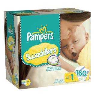  Pampers Swaddlers Diapers, Size 1, 100 Count Health 