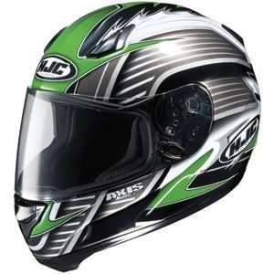  HJC AC 12 Axis MC 4 Full Face Motorcycle Helmet Green XXL 