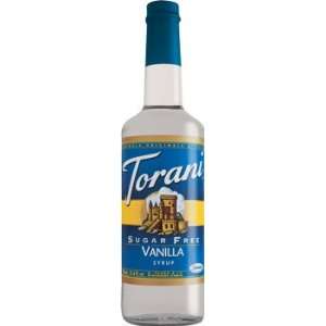 Torani Sugar Free Vanilla Syrup 750mL  Grocery & Gourmet 