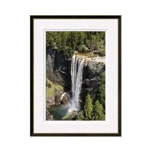  Vernal Falls Yosemite National Park California Framed 