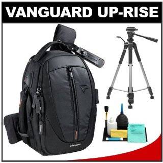 Vanguard Up Rise 34 Digital SLR Camera Backpack Case (Black) with 