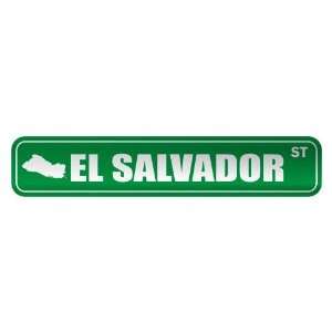   EL SALVADOR ST  STREET SIGN COUNTRY