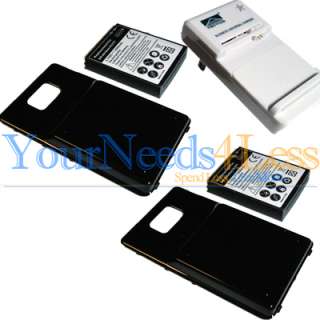 NEW 3500mAh Samsung GALAXY S 2 II i777 Extended Battery + Cover ATT AT 