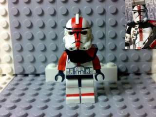 Lego Star Wars ~ Clone Troope Commander Deviss Custom  