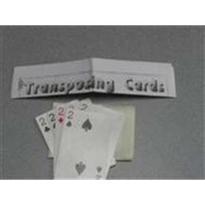  Transposing Cards   Close Up / Street Magic Trick Toys 