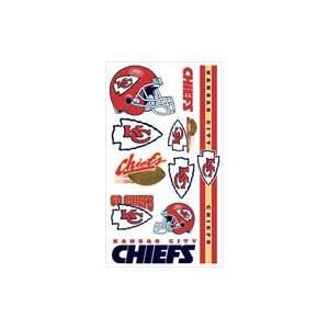  Kansas City Chiefs Temporary Tattoos   NFL licensed 