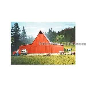  American Model Builders N Scale Feeder & Livestock Barn 
