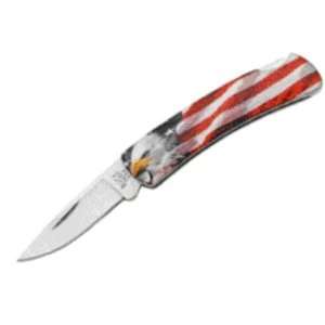  Buck Knives 525AM Gent Lockback Pocket Knife with American 