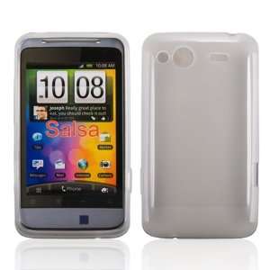    HTC Salsa White Clear Hydro Gel Protective Case + FREE 